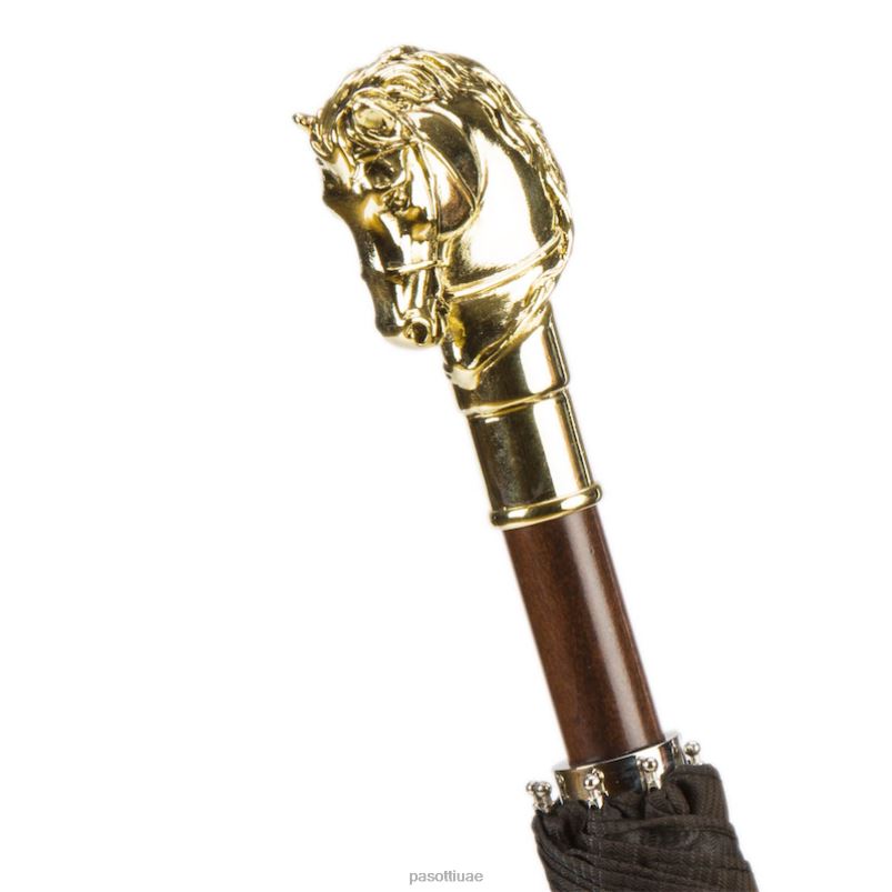 مظلة | 64 6768-3 w41or - مظلة قابلة للطي على شكل حصان ذهبي PASOTTI Z446V181